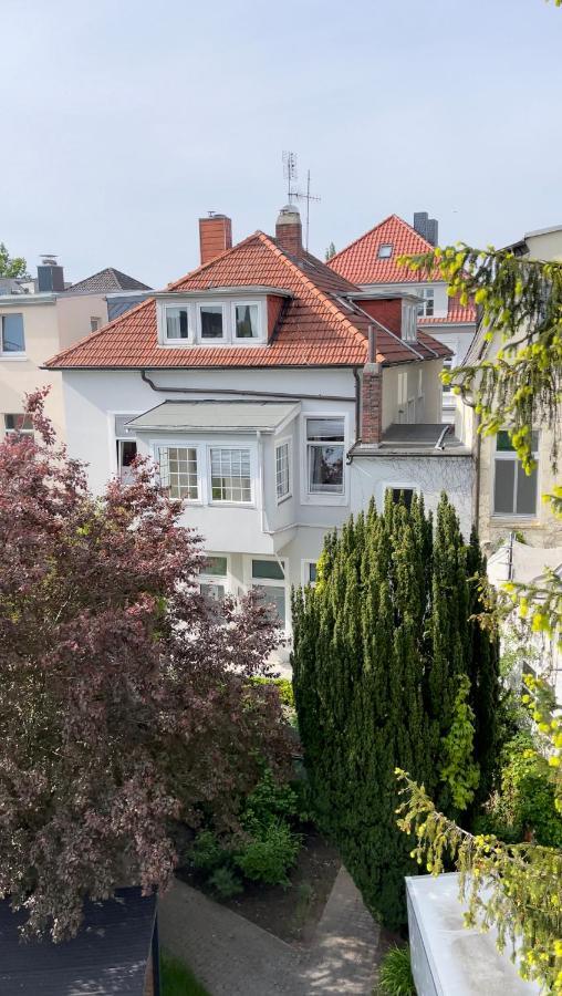 3ZKB Apartment, 75qm mit Parkplatz, zentral, ruhig, hell, top Ausstattung, Klima, Ideal für Paare, Familie und Business in OL, Etage2 DG Oldenburg Exterior foto